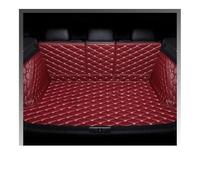 Auto Pelle Tappetini Bagagliaio Per Renault Per Kadjar SUV 2016 2017 2018 2019 Tappetino Copribagagliaio A Copertura Totale Protezione Interna Del Carico(Wine red)