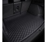 Auto Pelle Tappetino Bagagliaio per Alfa Romeo Stelvio 2017-2019 2020 2021,Su Misura Vasca Baule Tappeto Antiscivolo Tappetino Copri Baule Fodera Interni Accessori,Black