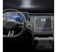 Auto Pellicole Schermo Compatibile Con Mercedes Per Benz EQE 2022 Pellicola Di Navigazione GPS Per Auto Schermo LCD Pellicola Protettiva In Vetro Temperato Pellicola Anti-impronta Refit