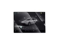 Auto Pellicole Schermo Compatibile Con Tesla Per Modello Y Per Juniper 2026 Navigation Center Control Proteggi Schermo Posteriore Proteggi Schermo GPS HD Trasparente(Center Screen)