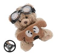 Auto Peluche Orso Bambola - Spazzola Tergicristallo Maniglia Decorativa, Cartoon Car Interior Decoration Ornamenti | Cartoon Bear Image Car Interior Decor, Creative Supplies For Small Truck, Berlina