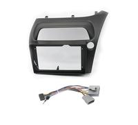 Auto Per Civic Hatchback 2006-2012 Mascherina Autoradio Da 9 Pollici Cornice Per Lettore Stereo Unità Principale 2DIN Sul Pannello Cruscotto Telaio Autoradio(Frame Cable RHD)