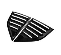 auto Per Dodge Per Challenger 2015-2022 Feritoia Posteriore Finestra Coperchio Otturatore Laterale Sfiato(Nero lucido)