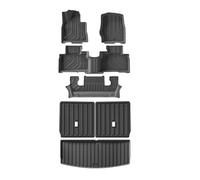 Auto Per F&ord Per Explorer 6 Posti 2020-2025 TPE 3D Tappetini Auto Cargo Liner Bagagliaio Schienale Pad Accessori(Guida a sinistra 7 pezzi)