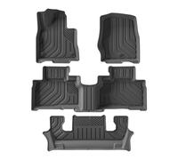 Auto Per F&ord Per Explorer 6 Posti 2020-2025 TPE 3D Tappetini Auto Cargo Liner Bagagliaio Schienale Pad Accessori(Guida a sinistra 4 pezzi)