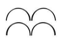 Auto per Fender Flares per Arco Sopracciglio Ruota per Tesla per Modello Y 19-24 Protettore modificato Parafango Guardia paraspruzzi per auto(Gloss black)