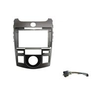 Auto Per KIA Per Cerato Per Forte Per Koup 2009-2015 9 Pollici Big Screen Radio Audio Dash Panel Kit 2din Auto Telaio Fascia Adattatore Accessori(Cavo aggiuntivo al telaio)