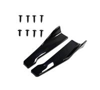 Auto Per Nissan Tutti I Modelli Minigonne Laterali Universali Per Auto E Spoiler Per Paraurti Posteriore(Nero lucido)
