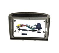 Auto Per Peugeot 408 308 2007 2008 2009 2010 2011-2013 Pannello Piastra Fascia Telaio Mount 9 Pollici Autoradio Auto Fascia Telaio Accessori(Telaio Canbus Grigio)
