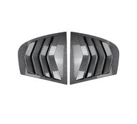 auto Per Serie 3 E90 320i 330i M3 2005-2013 Feritoia Posteriore Finestra Sfiato Copertura Persiana Laterale(Carbonio)