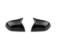 Auto Per Tesla Per Modello 3 Per Modello Y Vista Posteriore Porta Ala Laterale Specchio Cover Caps Shell Case Retrovisore Cap Accessori(3 nero lucido)