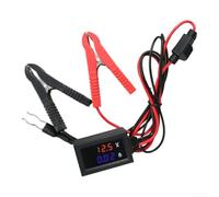 Auto per tester di perdita della batteria con display digitale, morsetti sicuri per diagnosi corrente scura, strumento protetto fusibile 10A non interrompente