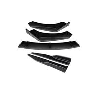 Auto Per TT TTS TTRS 2004-2019 Decorazione Paraurti Anteriore Splitter Labbro Kit Carrozzeria Spoiler Minigonne Laterali Estensioni Accessori(Aspetto fibra di carbonio1)