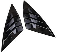 auto Per VW Per Jetta A7 Mk7 GLI 2019-2022 Lunotto Posteriore Presa D'aria Laterale Feritoia Copertura Trim(Nero lucido)