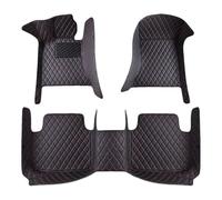 Auto Personalizzati Tappetino per B&MW E60 E36 F30 E46 X5 E70 E30 E39 E90 F11 X3 E83 (LHD), Tappetini Auto in Pelle Totale Copertura Antiscivolo Impermeabili Tappetini,B/Black And Red