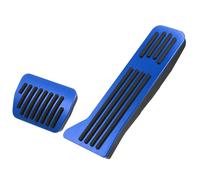 Auto Piede Pedale Pastiglie Acceleratore Gas Freno Pedale Copertura Kit Blu Nero
