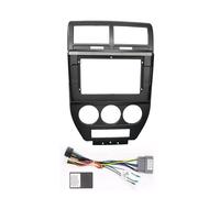 Auto Plancia Telaio Adatto per JEEP Compass Patriot 2007-2009 Kit di montaggio per cruscotto GPS Mp5 con cornice in plastica per autoradio 2Din Mascherina autoradio(Frame an canbus)
