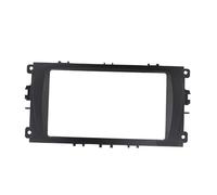 Auto Plancia Telaio Cornice for autoradio 2 DIN da 7 pollici Adatto per Ford Focus 2 SMax Mondeo DVD Dash Audio Pannello interno Mascherina autoradio(Black-frame)