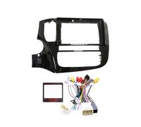 Auto Plancia Telaio Fascia for auto da 9 pollici Adatto per Mitsubishi Outlander 3 2012-2018, adattatore, scatola Canbus, decoder, cavo, radio, cruscotto Mascherina autoradio(Set 1)
