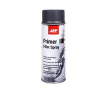 APP Primer Filler Fondo riempitivo per carrozzeria | Vernice spray primer antiruggine per auto ad elevato potere riempitivo | Grigio chiaro | 400 ml