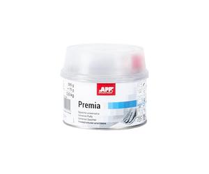 AUTO-PLAST PRODUKT App Premia Stucco bicomponente Universale | 0,6 kg | Per metallo, plastica, alluminio | Stucco per carrozzeria con resina poliestere | Giallo chiaro