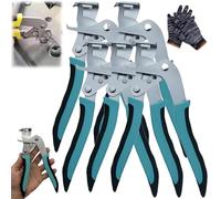 Auto Plastic Clip Pliers, Tivayo Clip Pliers and Disassembly Tools, Efficient Multi-functional Automotive Snap Plier, Easy to Remove Car Panel Fasteners, Clips, Buckles, And Rivets(5Pcs)