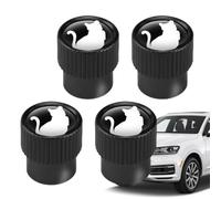 Auto Pneumatico Valve Stem Caps Kitten Pattern Car Stem Covers per valvola | 4 x accessori resistenti per ruote per camper, SUV, moto