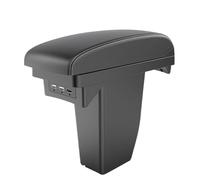 Auto Poggia Braccio Per Peugeot 2008 2012-2019 Bracciolo Box Retrofit Parti Dettagli Interni Vano Portaoggetti Centrale Accessori Auto Braccio Speciale USB(A3 White line Corium)