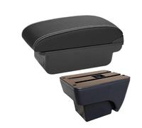 Auto Poggia Braccio Per Seat Per Ibiza 2017-2025 Bracciolo Per Auto Accessori Interni Per Retrofit(C3 Black white NOUSB)