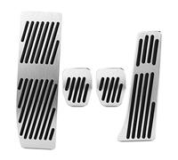Auto Poggiapiedi copertura Per BMW Per Serie 1, 3 Per X1 E39 E46 E87 E90 E91 E92 Accessori per pedali auto Copri pedale acceleratore freno copripedali manuali(No Drill 4pc For MT)