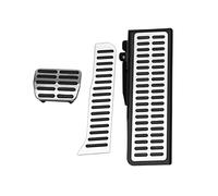 Auto Poggiapiedi copertura Per Jetta Mk5 Per Golf 5 6 Per Scirocco Per CC Per Rabbit Per EOS Per Tiguan Pedale dell'auto Pedale del freno dell'acceleratore copripedali manuali(AT With Rest)