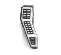 Auto Poggiapiedi Pedali Per A1 Per A3 8V Q2 Per Q3 RHD Nessuna Perforazione Carburante Acceleratore Gas Freno Poggiapiedi Pedale Piastra Copertura Accessori(Style2 Foot rest 1pc)