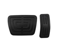 Auto Poggiapiedi Pedali Per Macan S 2013-2018 Pedali In Alluminio Auto Acceleratore Carburante Freno Copertura Antiscivolo Custodia Accessori(Black)