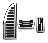 Auto Poggiapiedi Per Ford Per Fuoco 2 3 4 MK2 MK3 MK4 RS ST Per Kuga Per Escape 2005-2020 In Acciaio Inox AT MT Auto Pedale Gas Pedali Freno Copertura Copertura Pedale(3Pcs AT with rest)