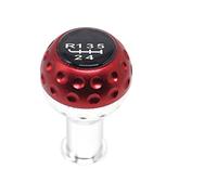 Auto Pomello Cambio 5 Pomello del Cambio A 6 Marce Leva del Cambio per Auto per VW per GTI per Jetta per Golf Pomello Leva Cambio Gear (Colore : Rosso)