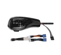 Auto Pomello Cambio,Antiscivolo della Leva Resistente all'Usura,Pomello Cambio,Look Sportivo per BMW 1 3 5 6 Series E90 E60 E46 E39 E53 E92 E87 E93 E83 X3 E89-E 46 60 61 Black