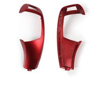 Auto Pomello Cambio,Antiscivolo della Leva Resistente all'Usura,Pomello Cambio,Look Sportivo per BMW X5 X6 E70 E71 2008-2014-Lhd Red