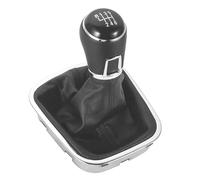 Auto Pomello Cambio,Antiscivolo della Leva Resistente all'Usura,Pomello Cambio,Look Sportivo per VW per Polo 6C 2015-2018-6 Speed