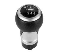 Auto Pomello Leva Cambio Antiscivolo Per A3 Per S3 Per 8p 2003 2004 2005 2006 2007 2008 2009 2010 2011 2012 2013 Pomello Cambio Auto 12 Mm 5/6 Velocità Maniglia(Silver 6 Speed)
