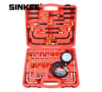 Auto Pompa di Iniezione di Carburante Tester Manometro di Prova della Pressione dell'iniettore Kit di Strumenti Diagnostici Per Audi BMW Fiat Ford Mercedes Benz SK1266