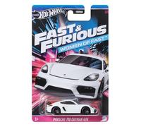Auto PORSCHE 718 CAYMAN GT4 - Donne di FAST AND FURIOUS - Modello Die Cast Scala 1:64 - lunghezza 7cm