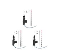 Auto Porta Blocco Kit Bloccaggio Centralizzato Elettrico Universale Per Auto A 2/5 Fili Automatico 12V Per Impieghi Gravosi Tipo Pistola Singola Attuatore Serratura Portiera(2 Wire 3Pcs)