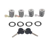 Auto Porta Blocco Set Di Serratura A Cilindro Per Portiera Auto Con Chiavi Per Peugeot Per Partner 1996 1997 1998 1999 2000 2001 2002 2003 2004 2005 2006 2007 Attuatore Serratura Portiera(Option 2)