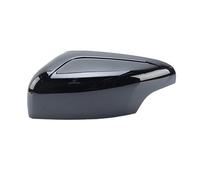 Auto Porta Laterale Specchio Cover Cap Per Volvo XC60 2009 2010 2011 2012 2013 Wing Mirror Cover Riscaldato Con Fibbia Accessori(Sinistra Nero lucido)