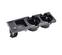 Auto Portabottiglie Scatola Portaoggetti Console Centrale Anteriore Auto Portamonete Ricambio Compatibile Con BMW Per 318i 1998-1999 Per 318ti 1998 Per 320i 2001-2005(Carbon Fiber Set)