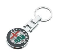 Auto Portachiavi per Alfa Romeo Mito 147 156 159 166, Portachiavi da Auto Portachiavi Chiavi Auto Key Chain KeyRings Accessori per Auto