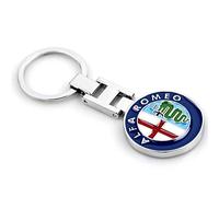 Auto Portachiavi per Alfa Romeo Mito 147 156 159 166, Portachiavi da Auto Portachiavi Chiavi Auto Key Chain KeyRings Accessori per Auto