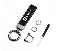 Auto Portachiavi per Volvo C30 C40 C70 EX30 S40 S60 S80 S90 XC40 XC60 XC70 XC90 Rdesign, Porta Chiavi con Logo Stemma Ideale Come Regalo Appassionati Auto Regali,B