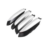 Auto Portapacchi 4 Pezzi Per Toyota Per RAV4 XA40 2013 2014 2015 2016 2017 2018 Nero Argento ABS Portapacchi Rail End Coperchio Protettivo Borsette Barre portatutto Auto