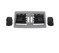 Auto Posteriore Center Console Riscaldatore AC Griglia Sfiato Pannello Aria Per BMW Serie 3 E90 E91 335i 328i 318i 325i 330i 320i 2005-2012 Bocchetta Dell'aria Condizionata(Grey)